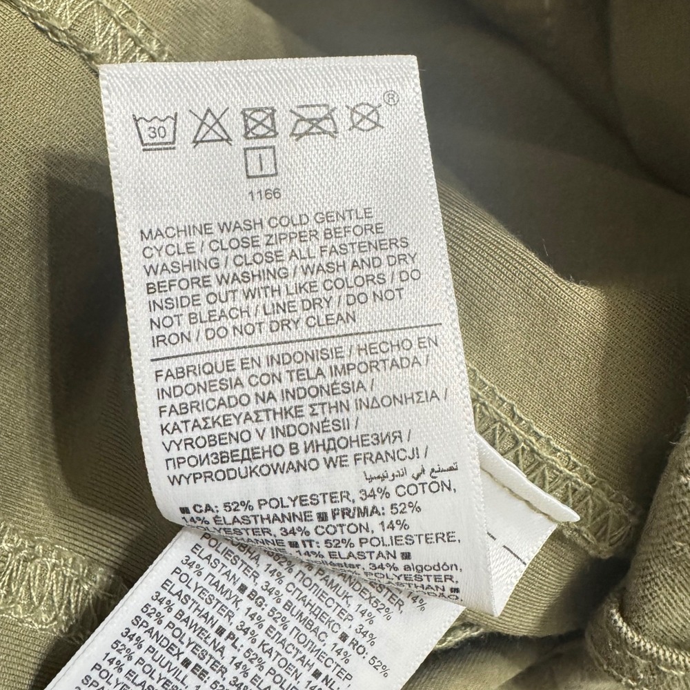 Athleta Skyline High Rise Barrel Leg Pant 12 Olive Branch Green - Picture 12 of 13